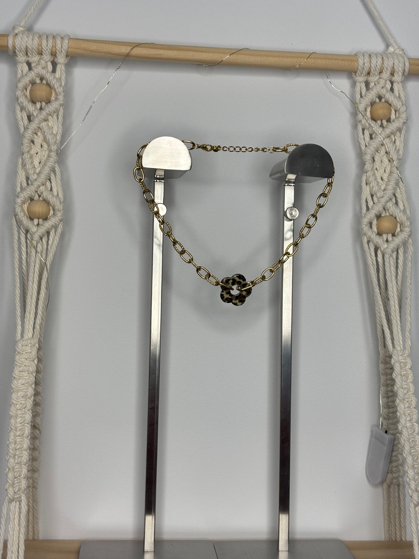 COLLIER GROSSE MAILLE LEO