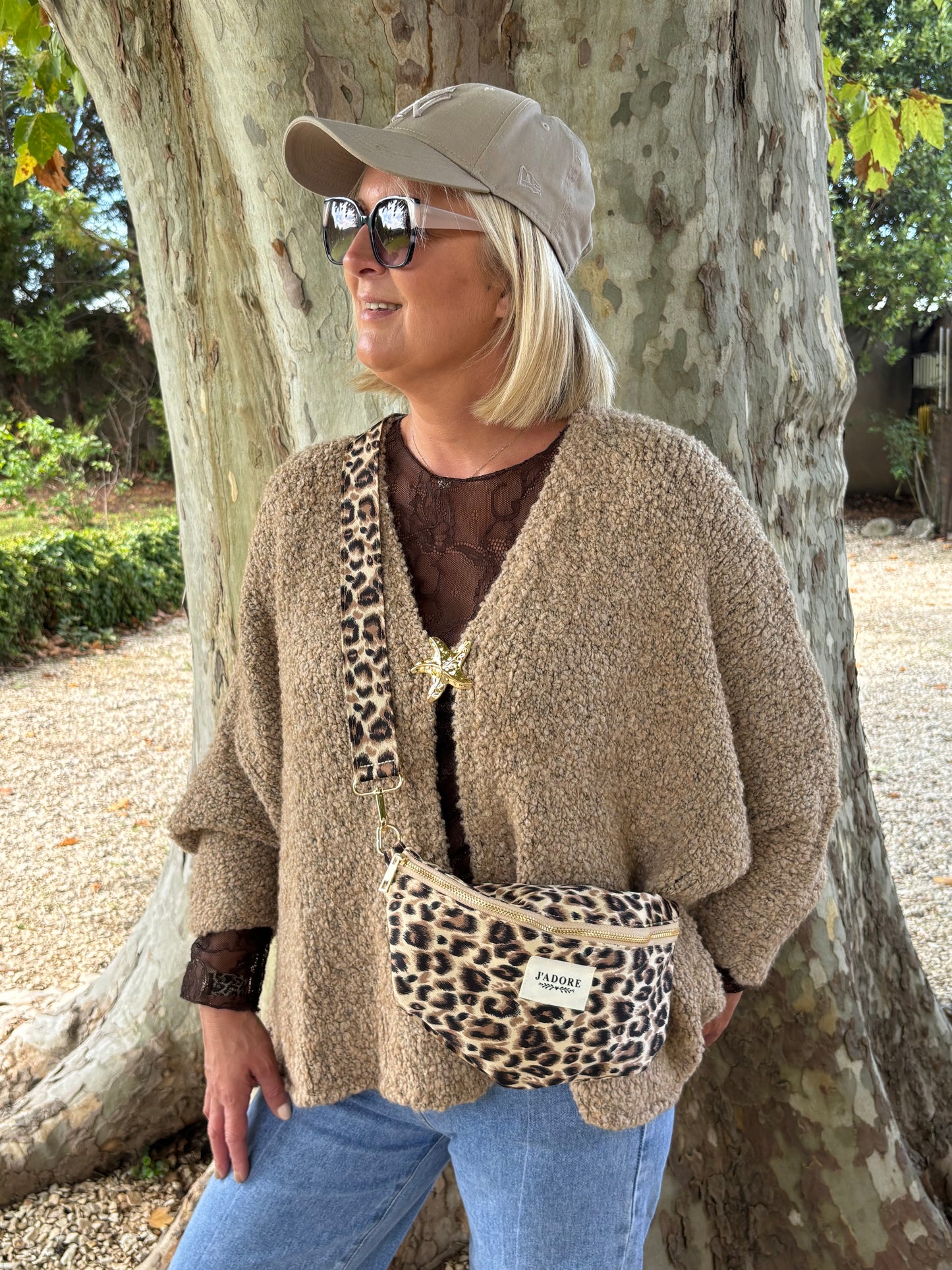 GILET ETOILE DE MER TAUPE