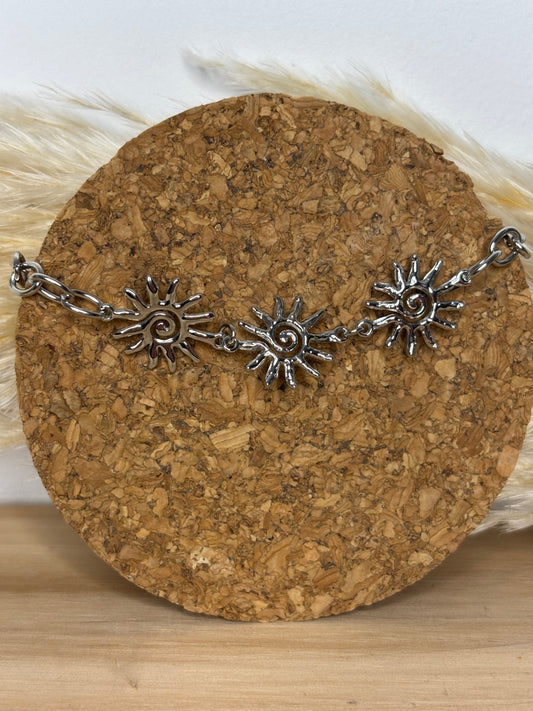 BRACELET SOLEIL ACIER