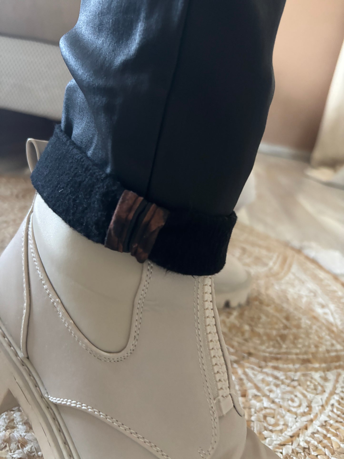 PANTALON SIMLI NOIR/LEO