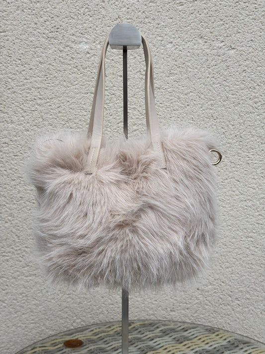SAC POILU BEIGE