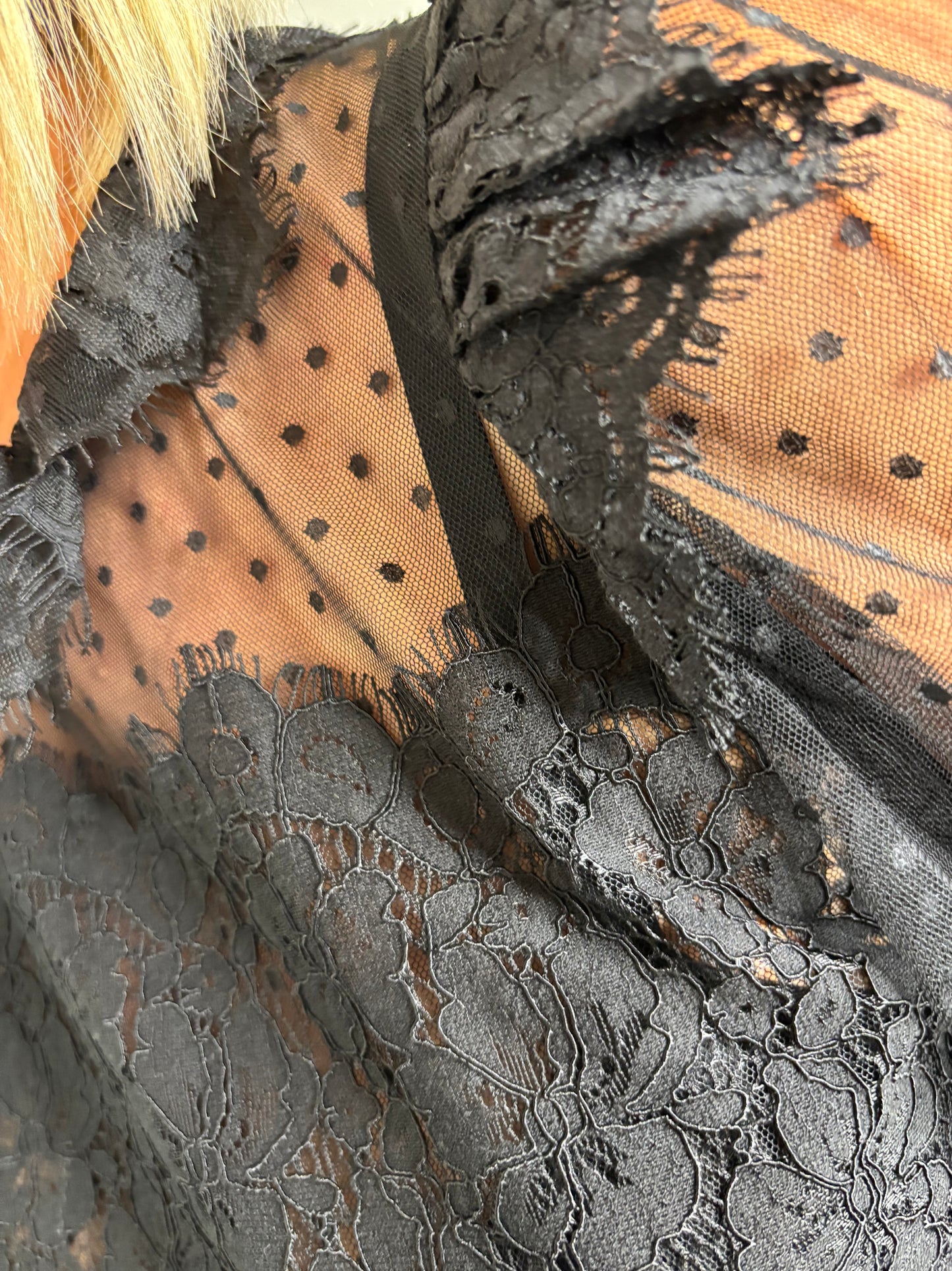 TUNIQUE DENTELLE PLUMETIS