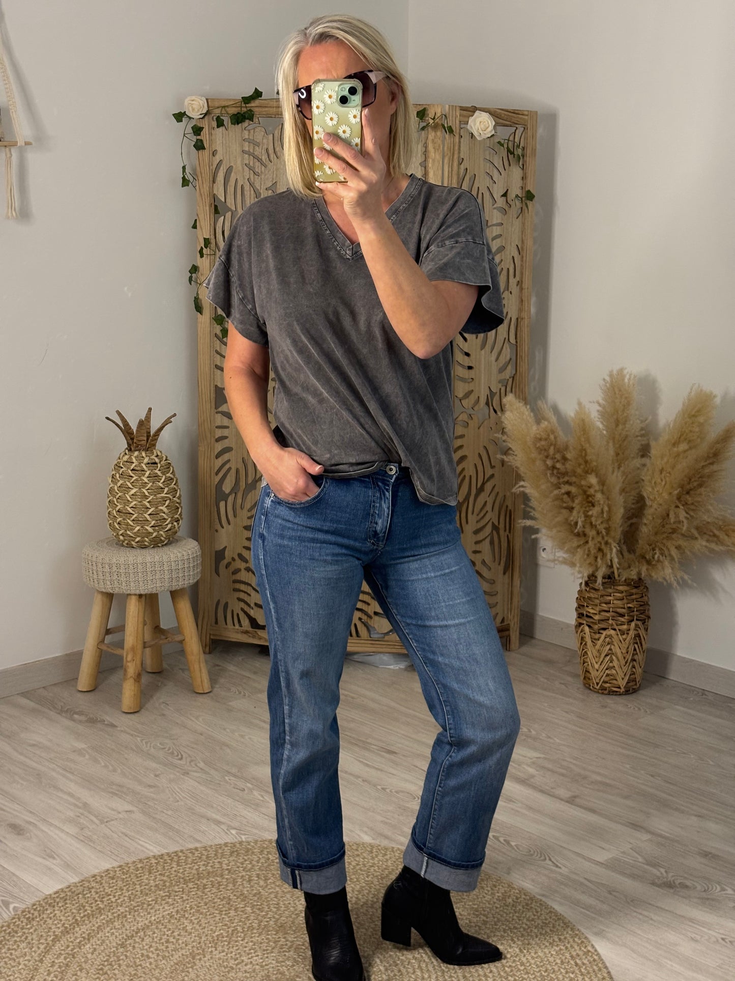 TEE SHIRT DREAMER GRIS