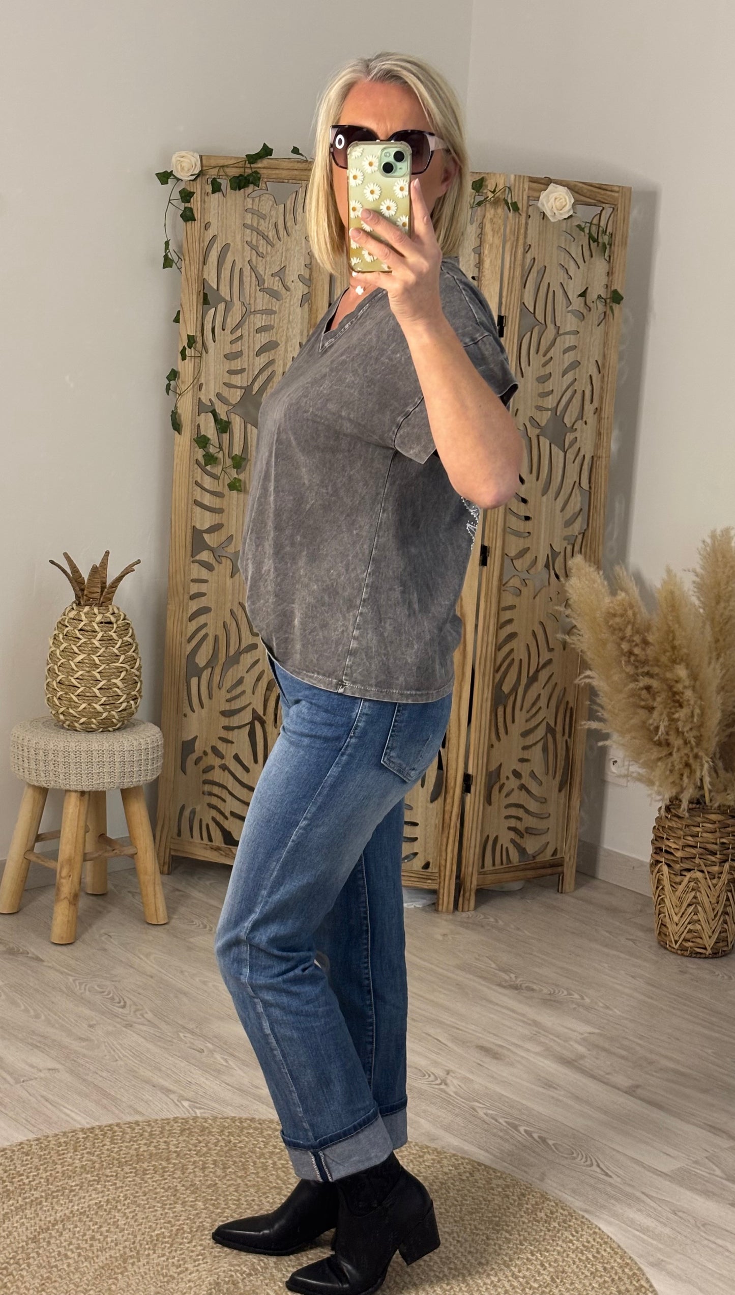 TEE SHIRT DREAMER GRIS