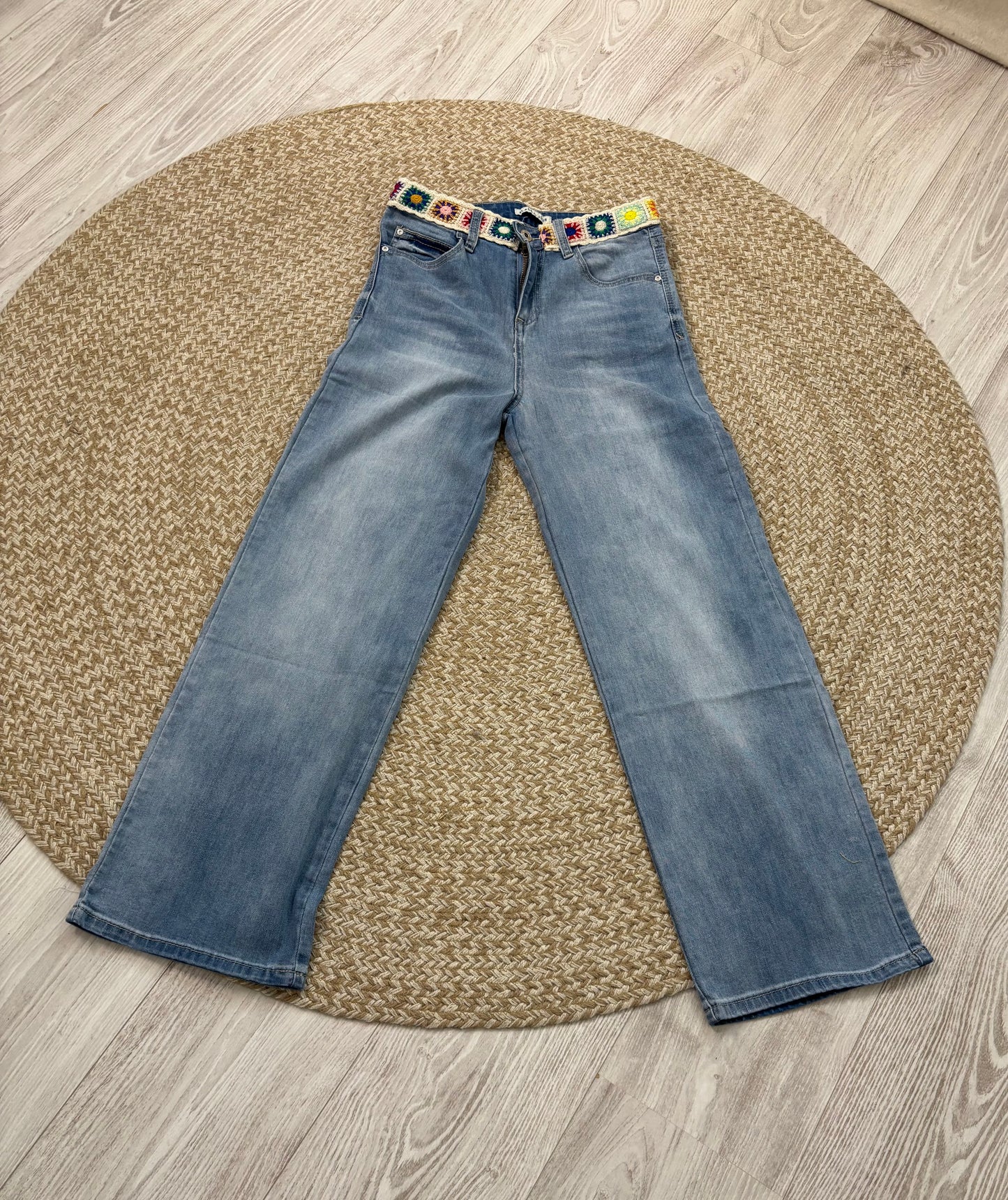 JEANS CEINTURE CROCHET