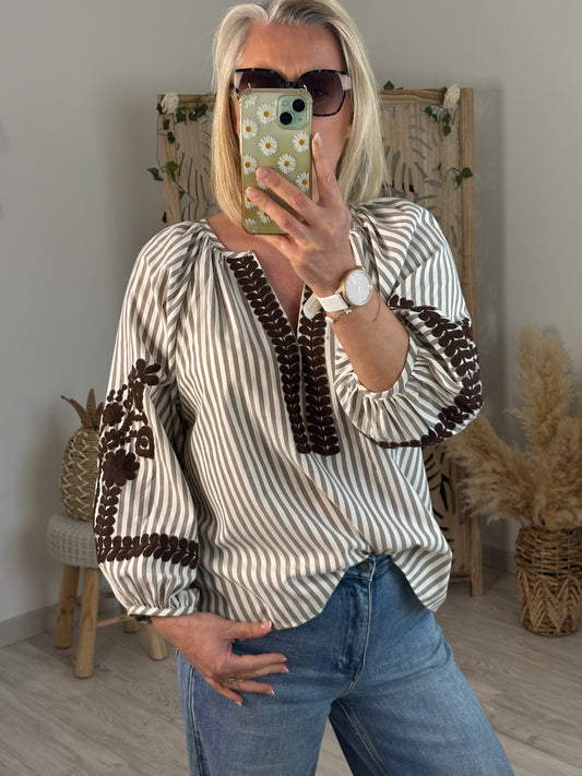 TUNIQUE BOHEME RAYEE