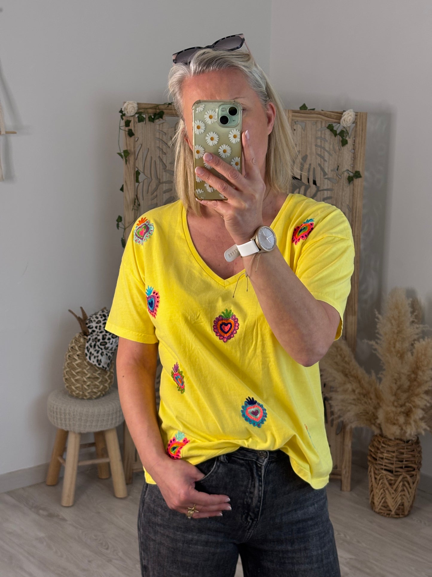 T SHIRT MINO JAUNE