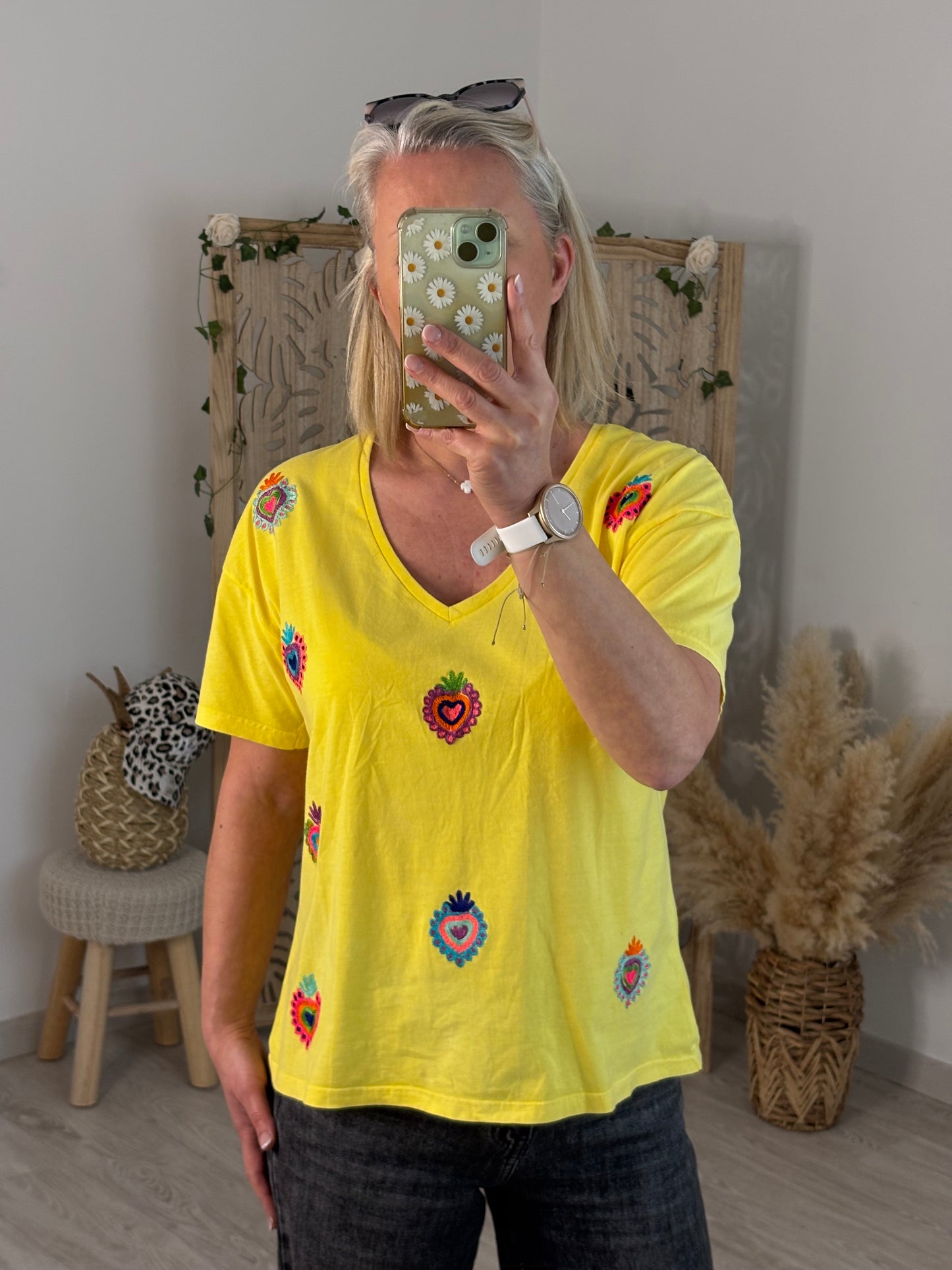 T SHIRT MINO JAUNE