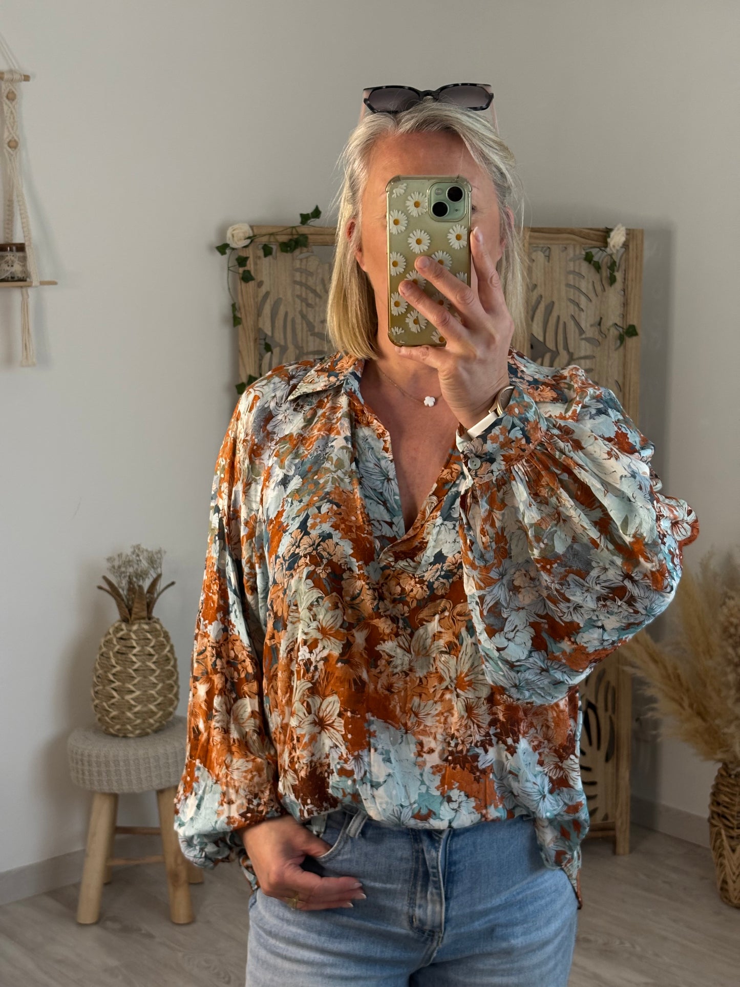 BLOUSE FLORALE