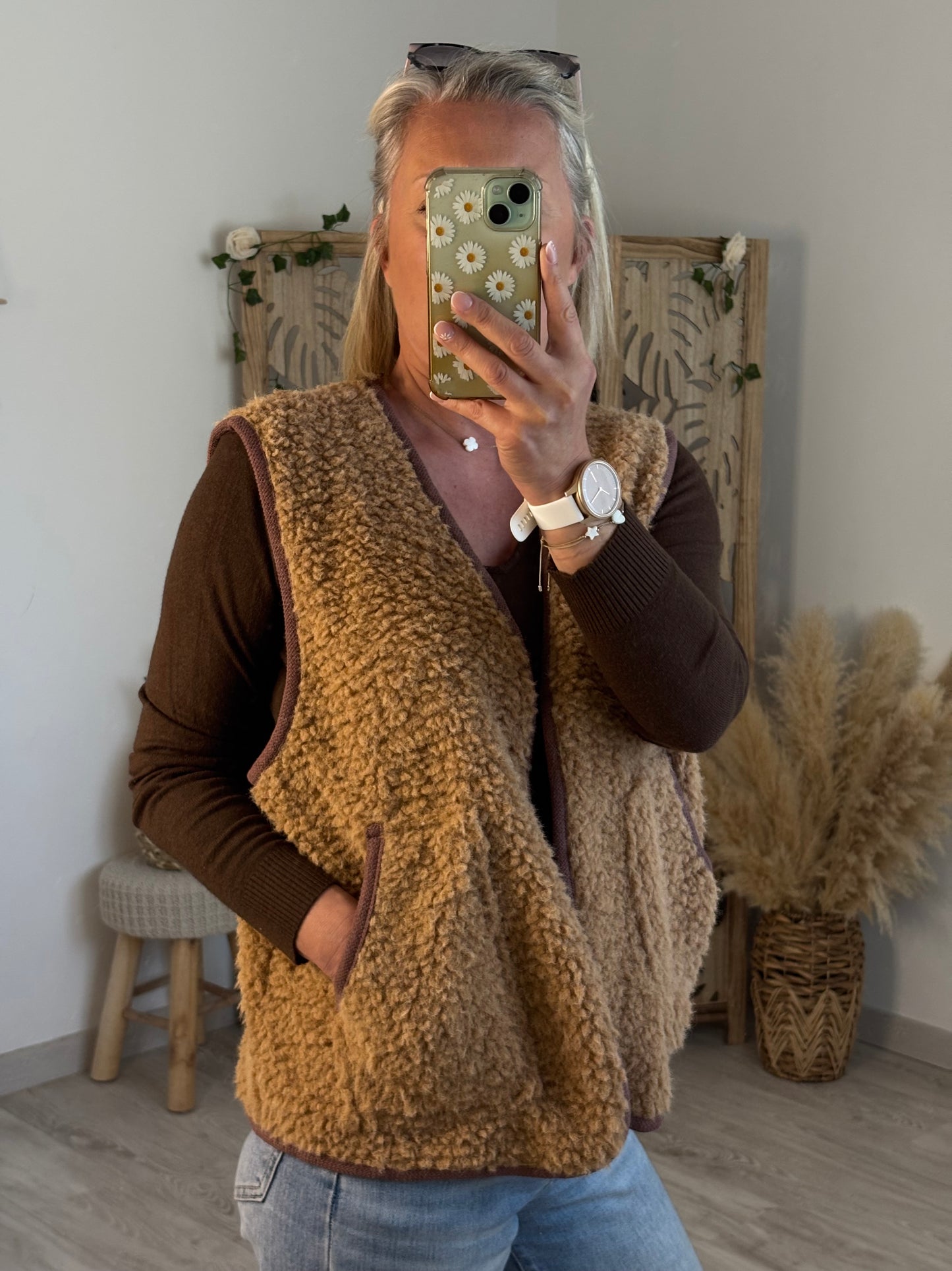 GILET S/MANCHES J ADORE