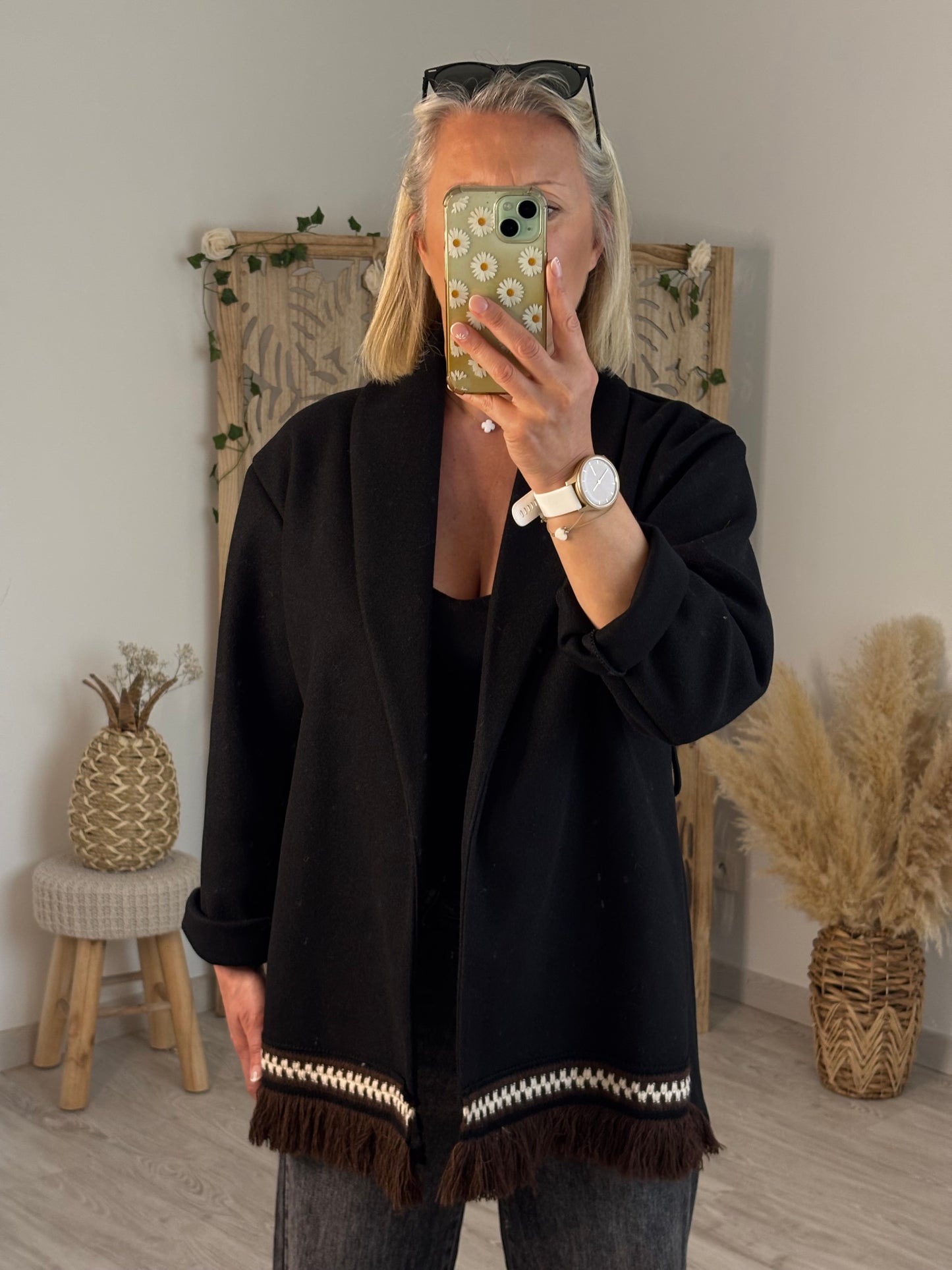 VESTE/KIMONO NOIR