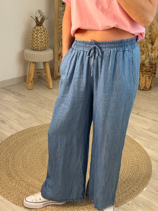 JEANS LARGE TENCEL