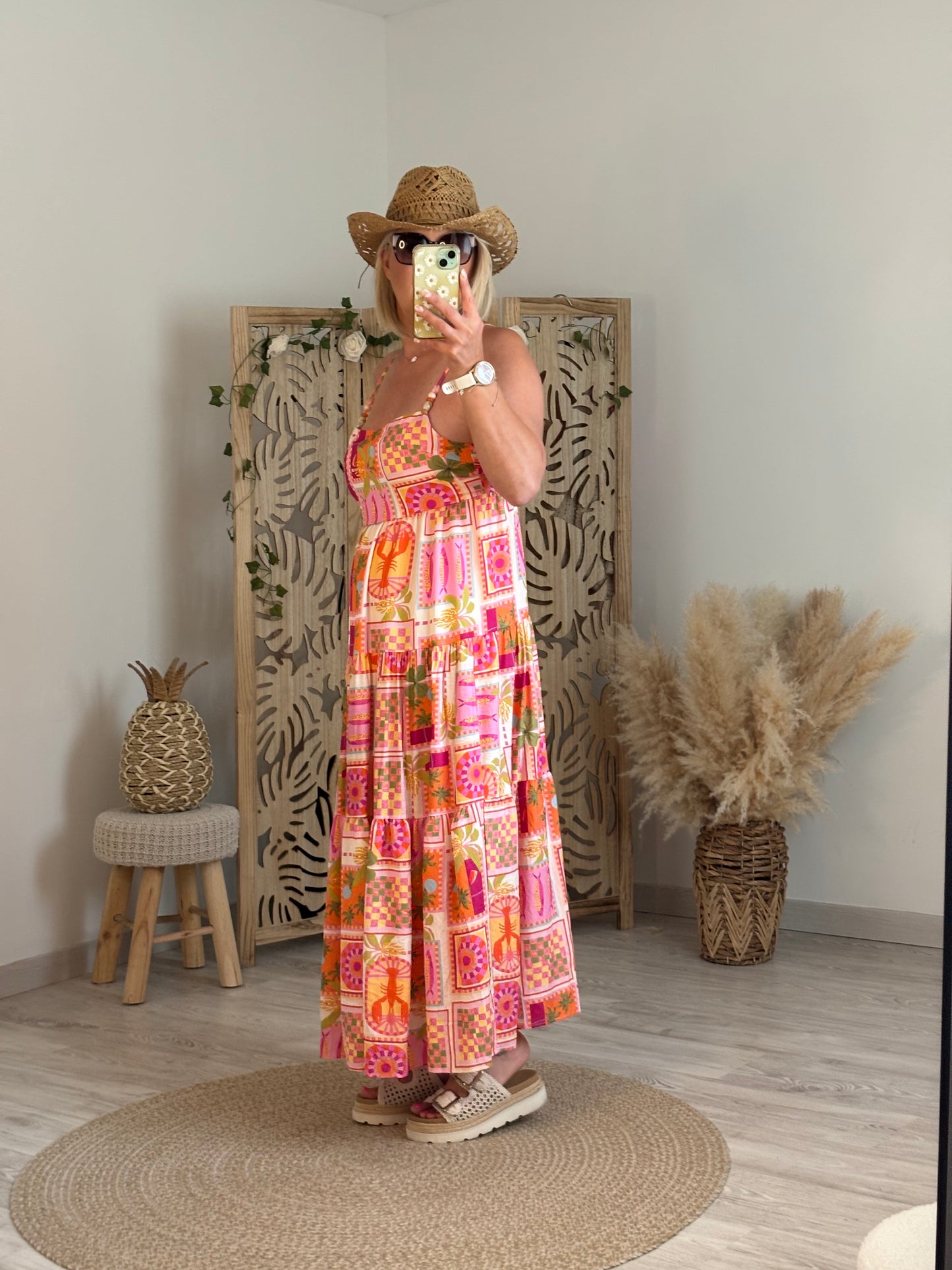 ROBE LONGUE BALI A LACETS