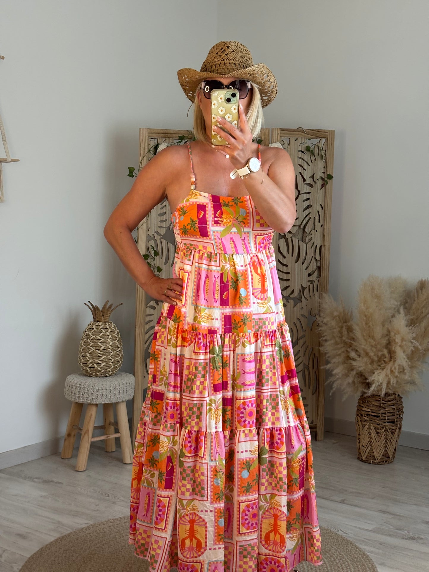 ROBE LONGUE BALI A LACETS