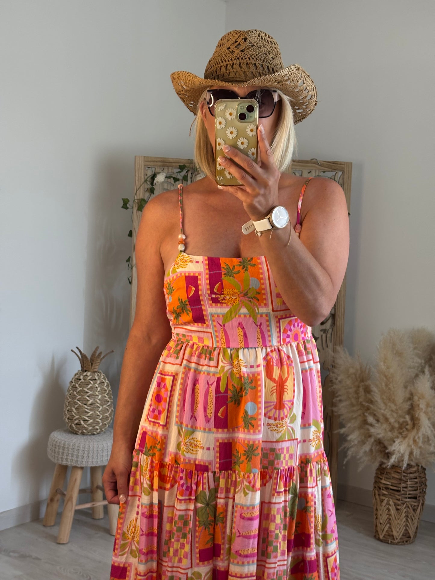 ROBE LONGUE BALI A LACETS