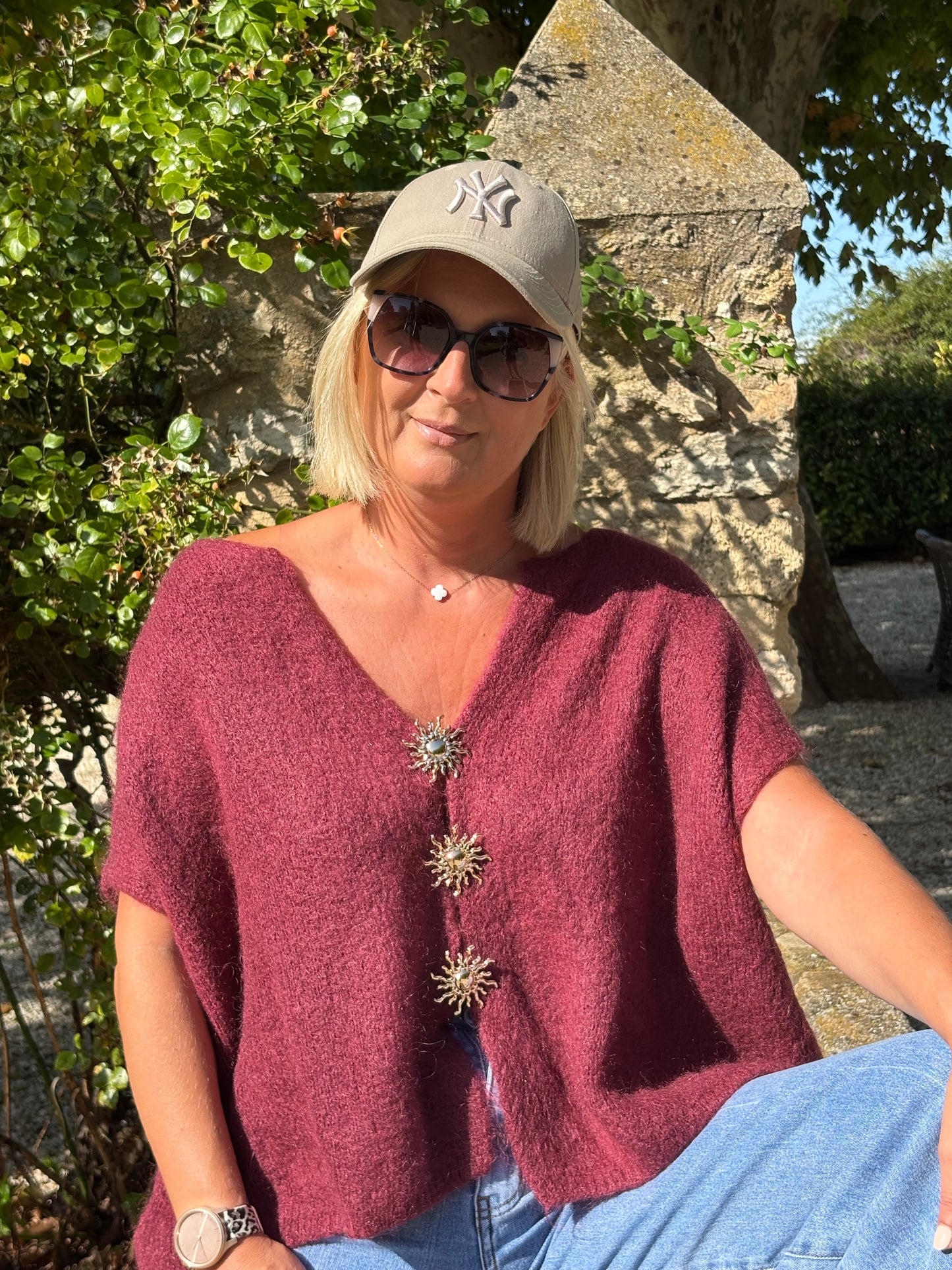 GILET MANCHES COURTES