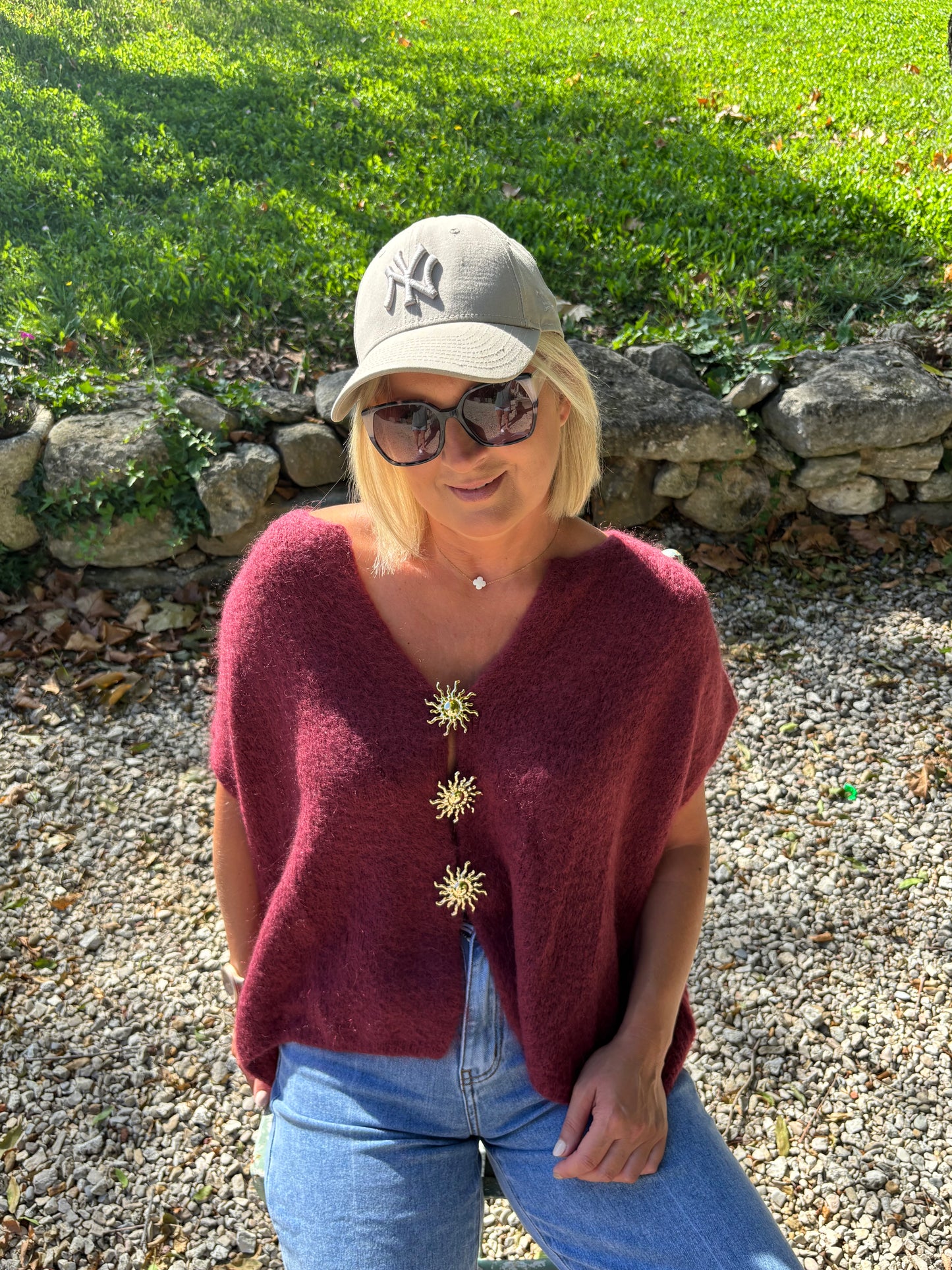 GILET MANCHES COURTES