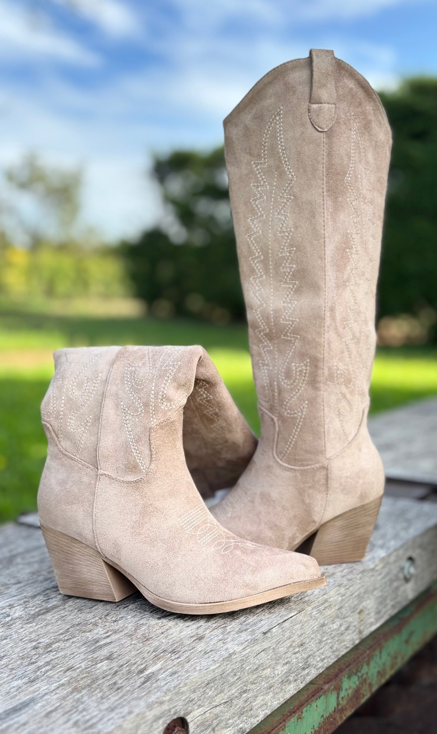 BOTTES SANTIAGS BEIGE