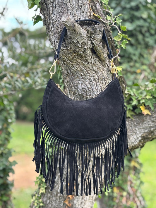 SAC A FRANGES NOIR